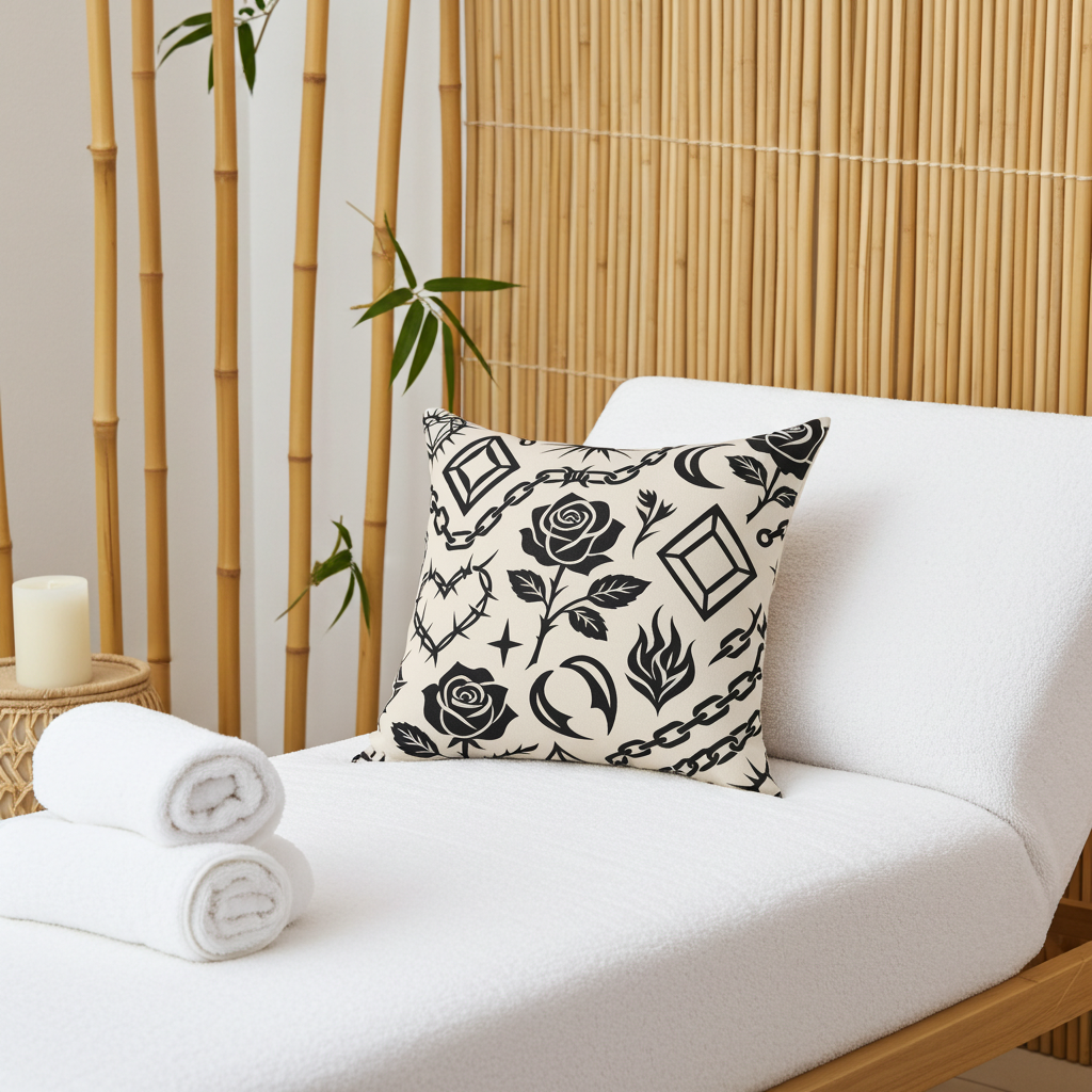 Rae Belle Signature Throw Pillow