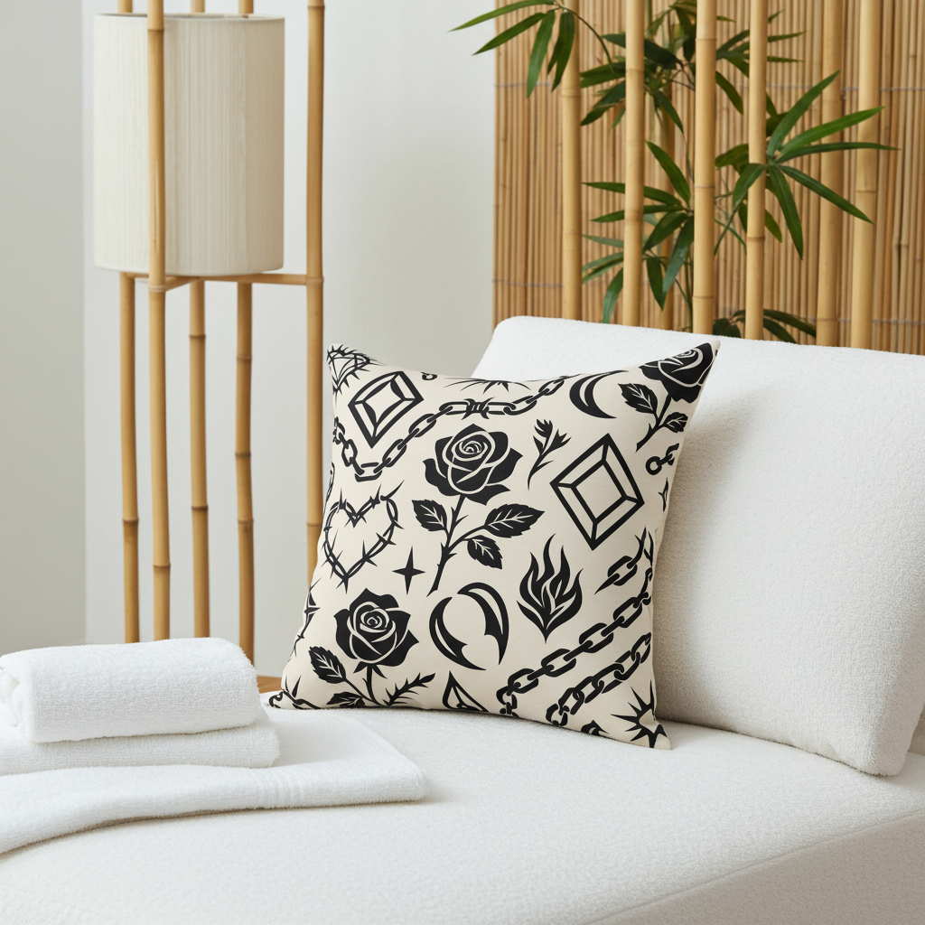 Rae Belle Signature Throw Pillow