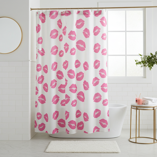 Belle Kissed Shower Curtains