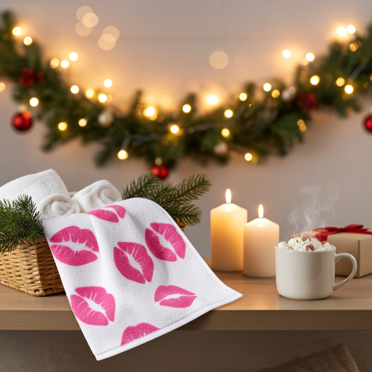 Belle Kissed Hand Towel