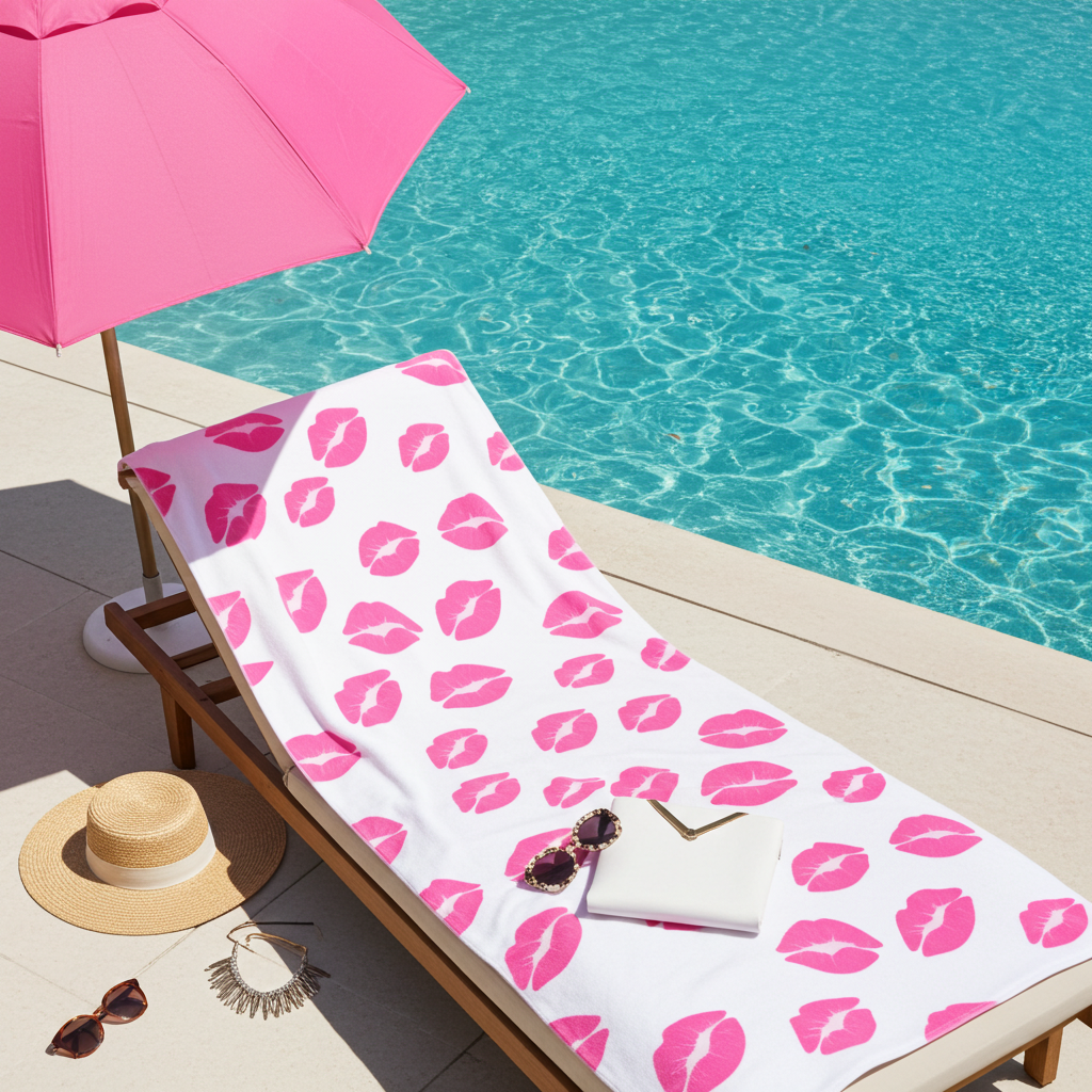 Belle Kissed Beach Towel