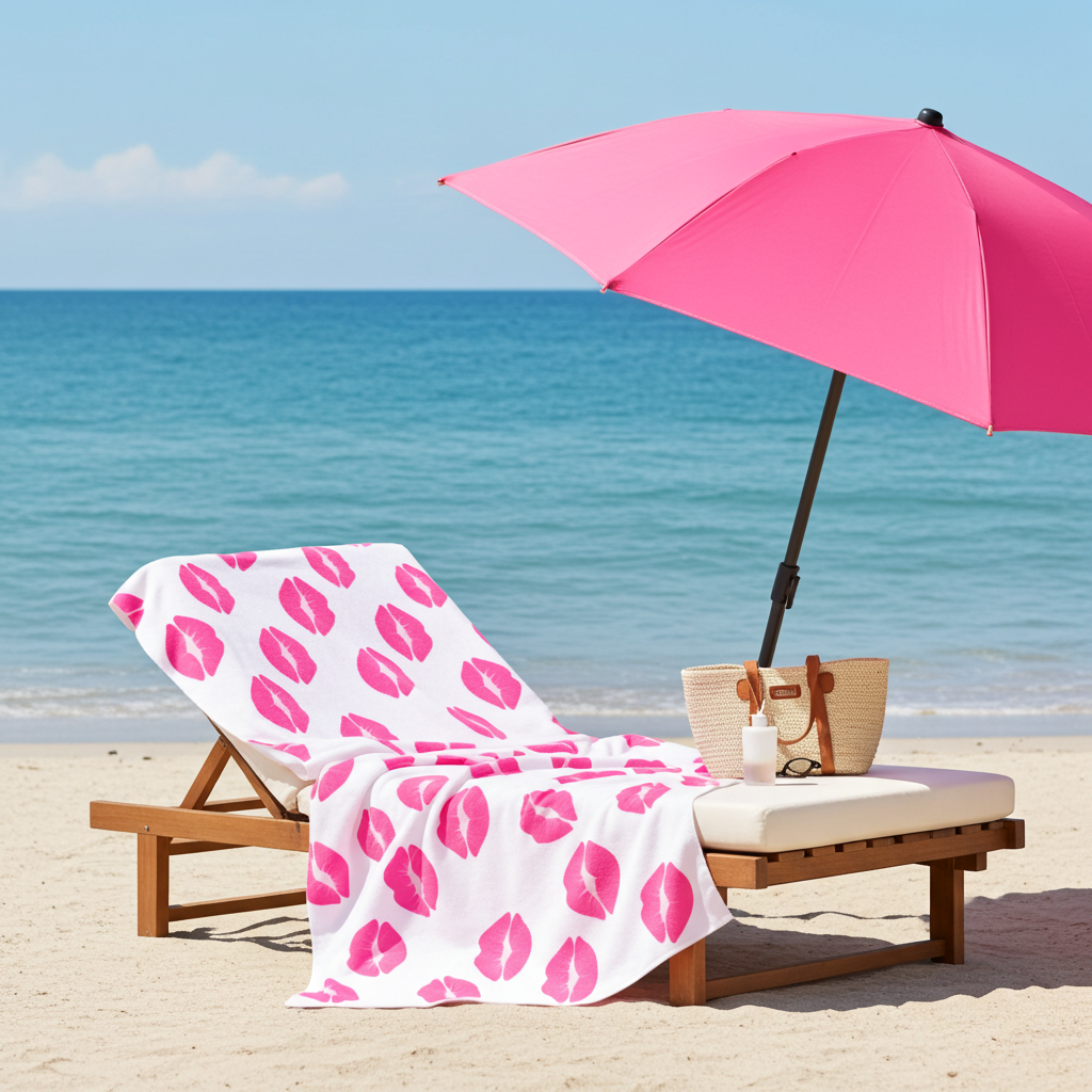 Belle Kissed Beach Towel